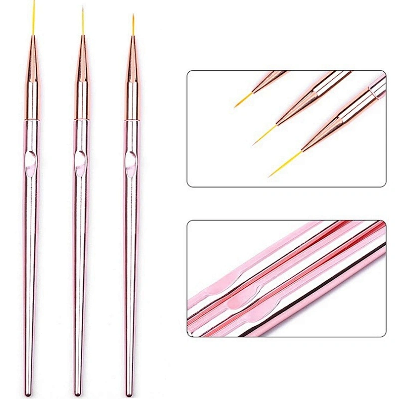 Pink Striping Liner Brush