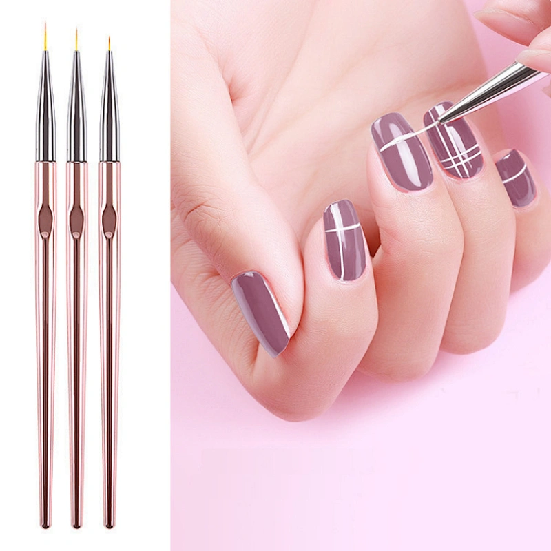 Pink Striping Liner Brush